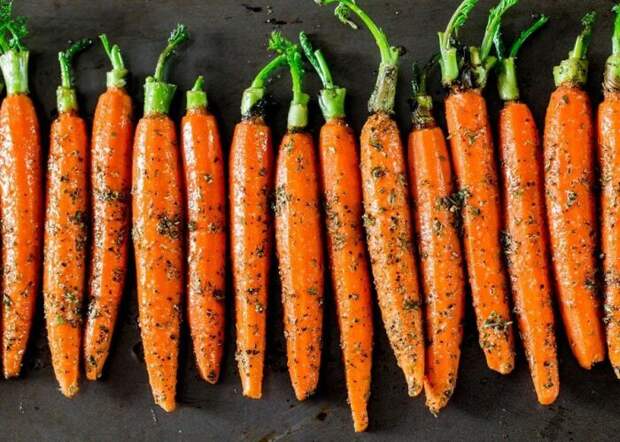 Морковка с мёдом и чили. \ Фото: jocooks.com.