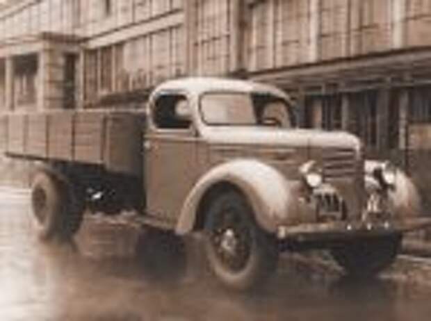 ЗИС-15 образца 1938 г. — перспективная модель для замены ЗИС-5.