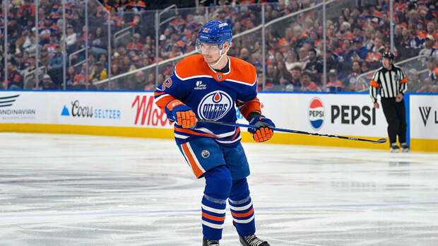 Хет-трик Макдэвида и два очка Подколзина позволили «Эдмонтону» обыграть «Сан-Хосе» в НХЛ