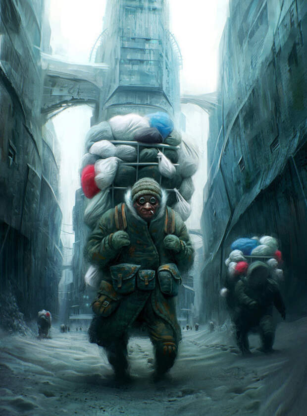 Чудеса цифровой живописи. Автор: Michael Kutsche.