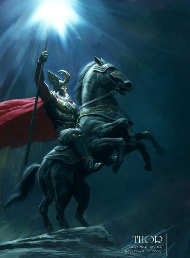 Эпизод из «Тора». Автор: Michael Kutsche.