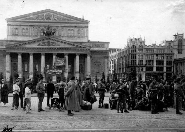 Первый год при большевиках. Снимки Москвы в 1918 году.