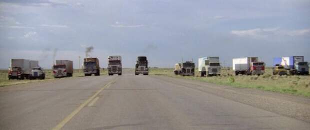 История одного "Конвоя" авто, грузовик, дальнобойщик, кино, конвой, конвой 1978, факты, фильм