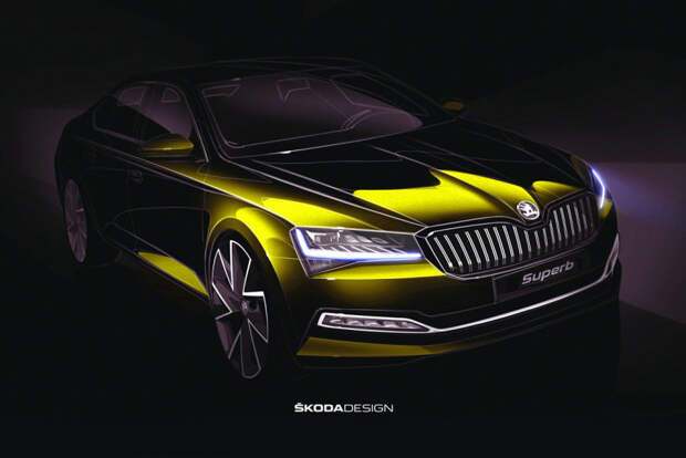 Самая большая Skoda - дебют через несколько дней Самая большая Skoda - дебют через несколько дней