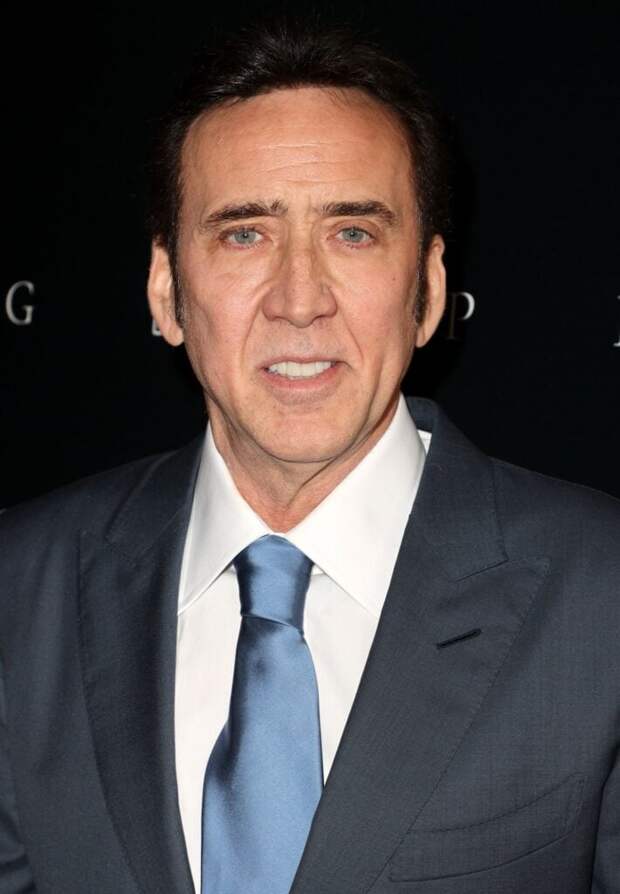 Nicolas Cage Attends Movie Premiere 