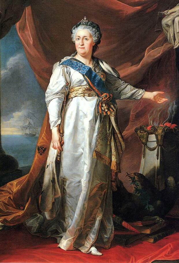 Фредерика Ангальт-Цербстская, императрица Екатерина II Великая (1729-1796) 
