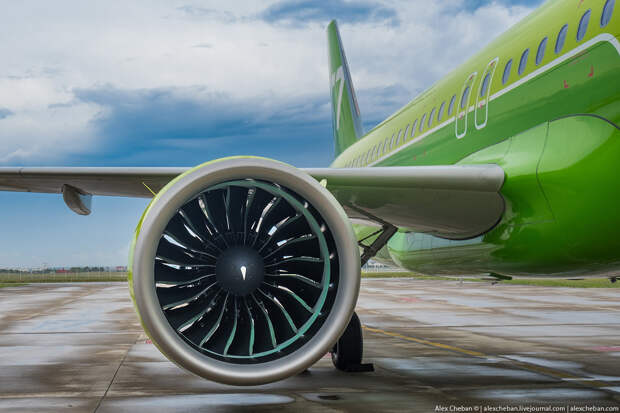 Первый Airbus A320neo в России. Фото: alexcheban.livejournal.com