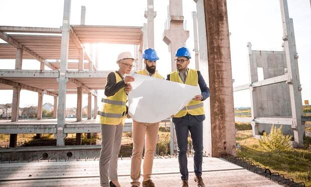 Architect, People, Plan, Construction