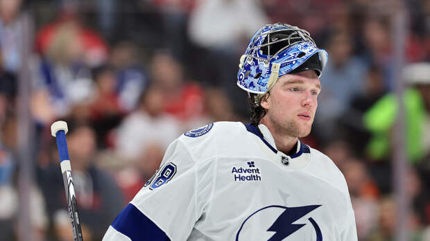 Василевский признан первой звездой дня в НХЛ, Сорокин — второй