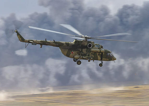 Мотострелки ЮВО в Абхазии совместно с экипажами вертолетов Ми-8АМТШ выполнили задачи в составе высокомобильных групп