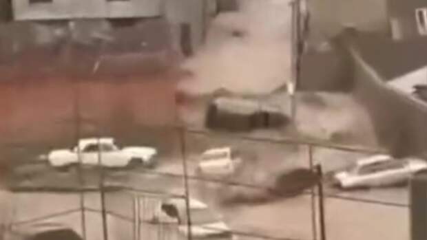 В Дагестане из-за ливня и ветра подтопило дома и отключило свет