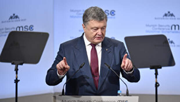 Украинский президент Петр Порошенко. Архивное фото
