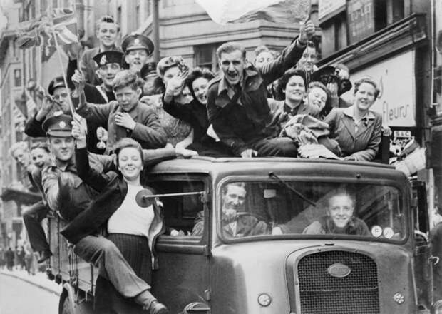День Победы в Лондоне, 1945 год