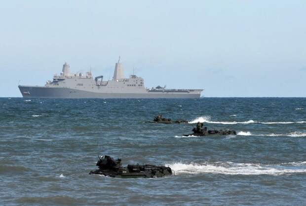 Военно-морские маневры "Балтопс" НАТО в Балтике. Источник изображения: https://nation-news.ru