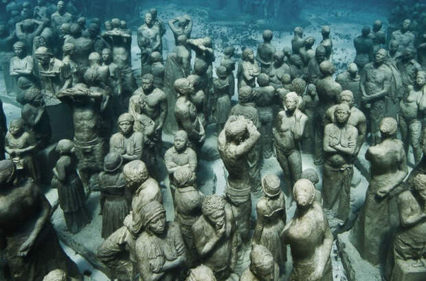 Museo Atlantico: захватывающий подводный музей Museo Atlantico, интересно, красота, музей, под водой, подводный музей, статуи, удивительно