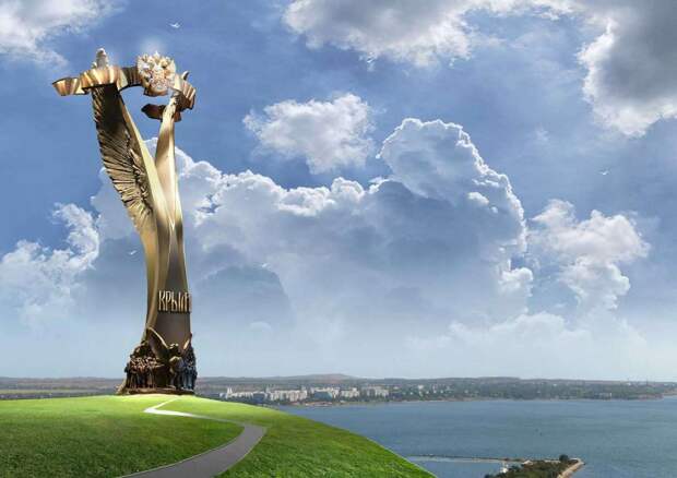 Стела возле Керченского моста станет одной из достопримечательностей полуострова
