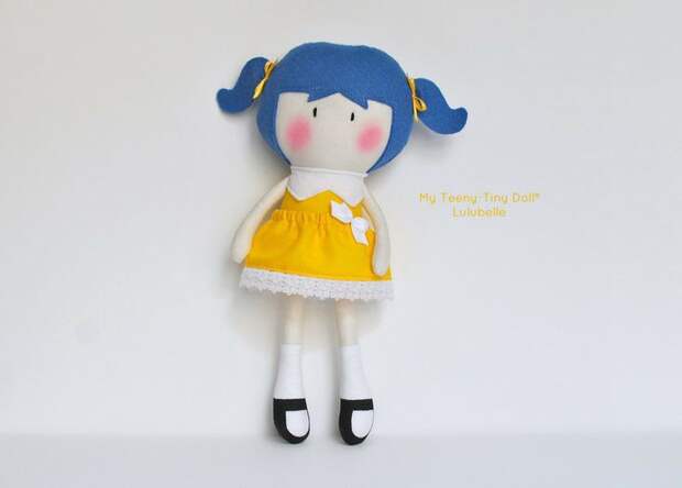 Мой Тини-Крошечный Кукла ® Lulubelle / 11 "ручной кукол от Кука вас Некоторые Лапша