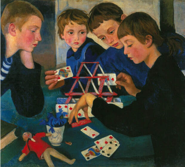 Карточный домик. 1919