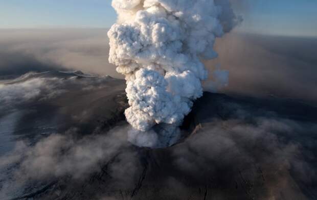 Исландия действующий вулкан