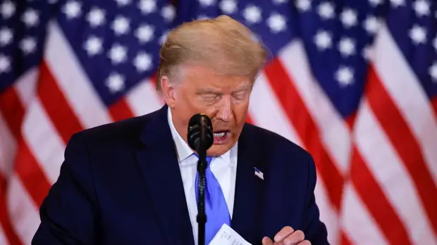 Трамп пообещал подать иски в штатах, где лидирует Байден