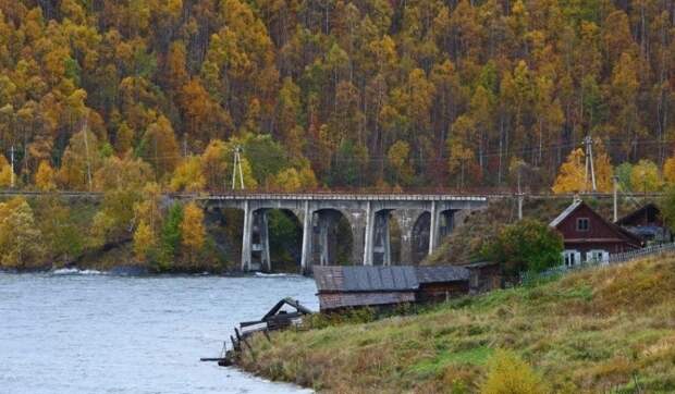 Избранные пейзажи Кругобайкальской железной дороги