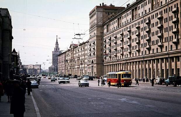Московская улица 1981 год, СССР, история, люди, фото
