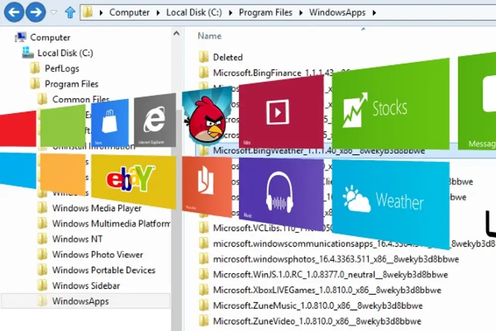 C program files windowsapps microsoft. Microsoft.windowscommunicationsapps.