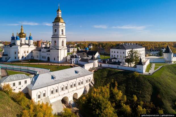 Тобольск с высоты: фотоистория бывшей столицы Сибири