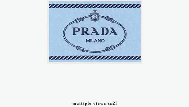 Прямая трансляция показа Prada