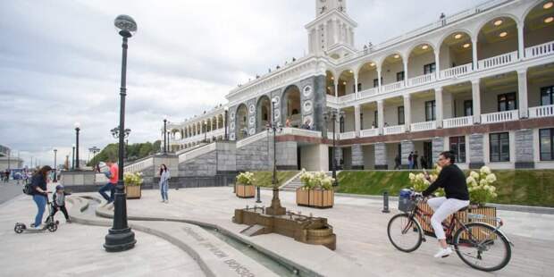 Собянин: Более 1,5 млн человек посетили Северный речной вокзал после окончания реставрации. Фото: Е. Самарин mos.ru