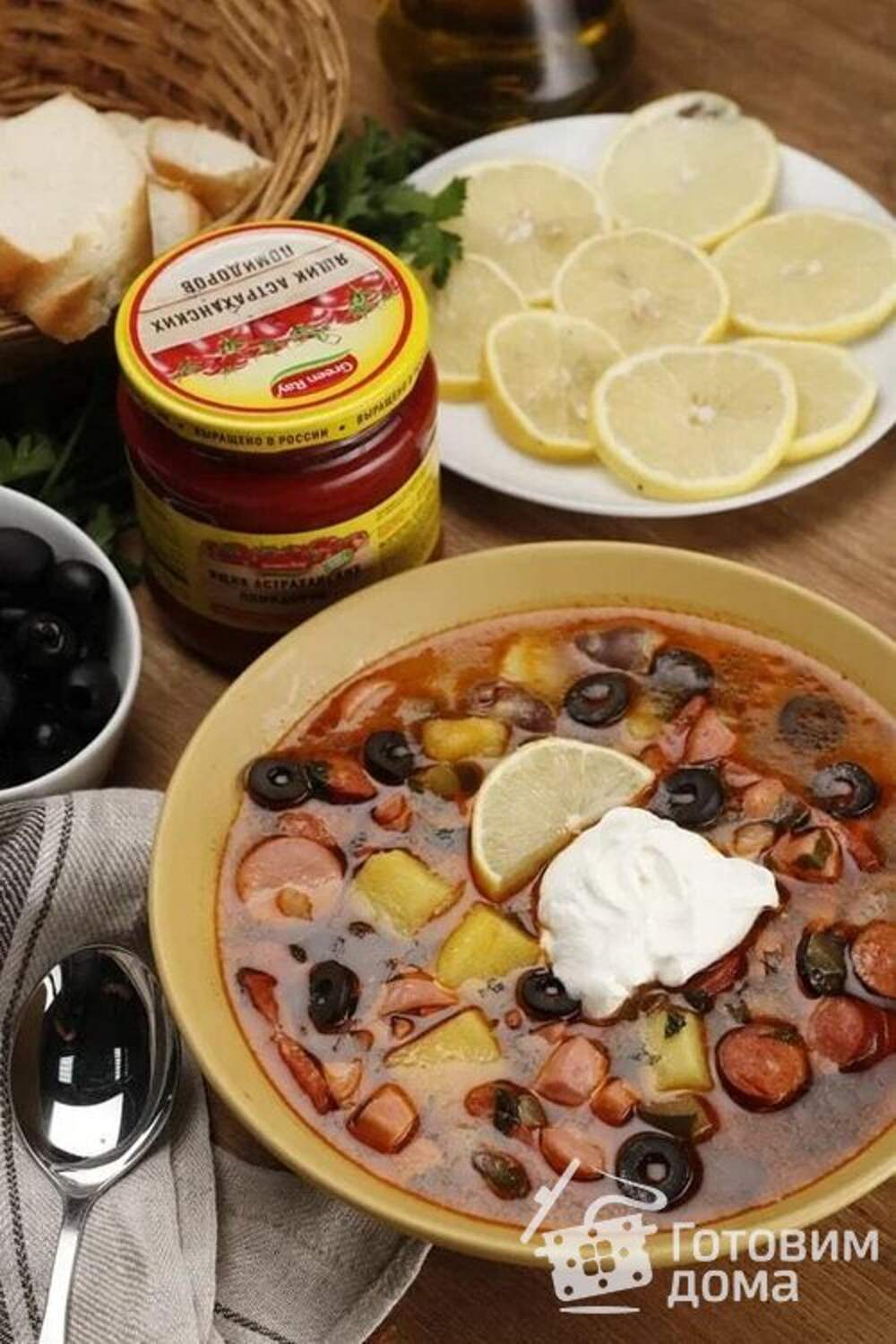 Вкусная Мясная Солянка Рецепт С Фото
