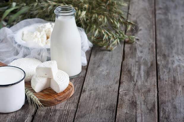 Таблицы калорийности молочных продуктов