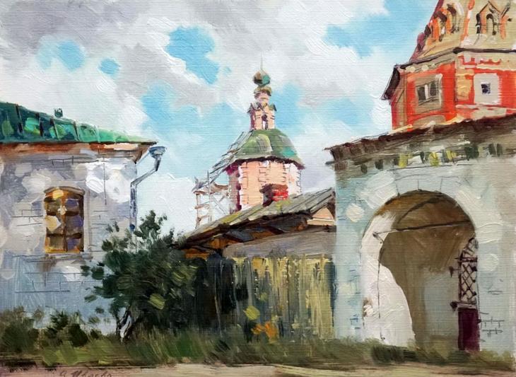 Акварели старинных русских городов Ольги Ивлевой