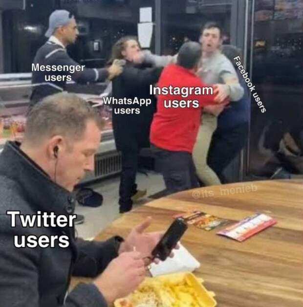 Глобальный сбой Facebook, Instagram и WhatsApp: шутки и мемы