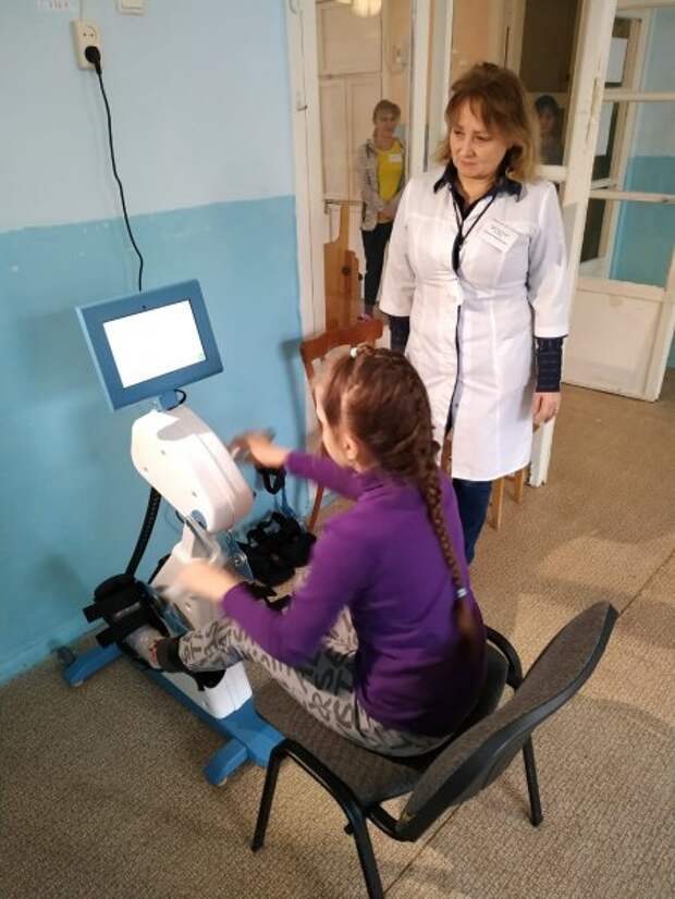 В детский центр медицинской реабилитации Севастополя поступило новое оборудование