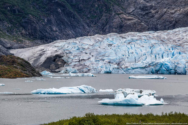 Аляска: холодное притяжения ледников аляска, ледник