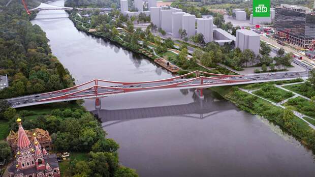 В столице построят семь мостов через Москву-реку