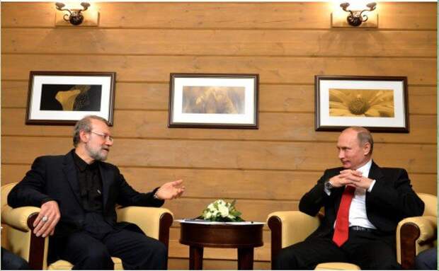 ⚡️🇷🇺🇮🇷Путин принял в Кремле секретаря Высшего совета нацбезопасности Ирана Али