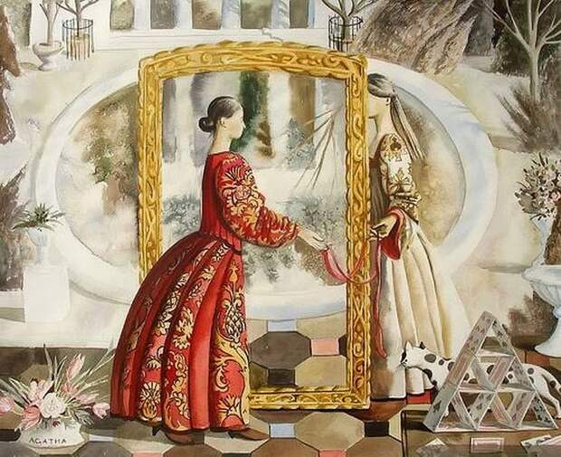 Художница. Агафья Белая