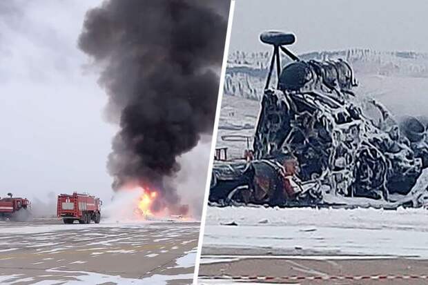 В Бурятии упал вертолет Ми-8, весь экипаж погиб