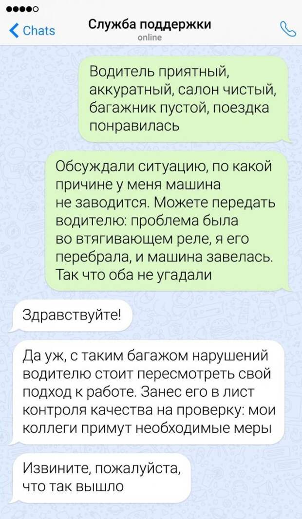 Подборка забавных переписок с клиентами