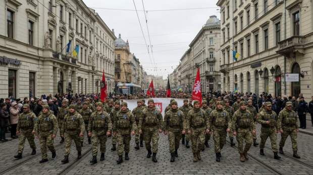 В Польше возмутились маршем нацистов во Львове