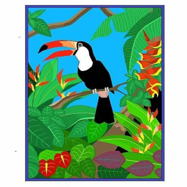 Детализированные картины в MS Paint от 91-летней испанки