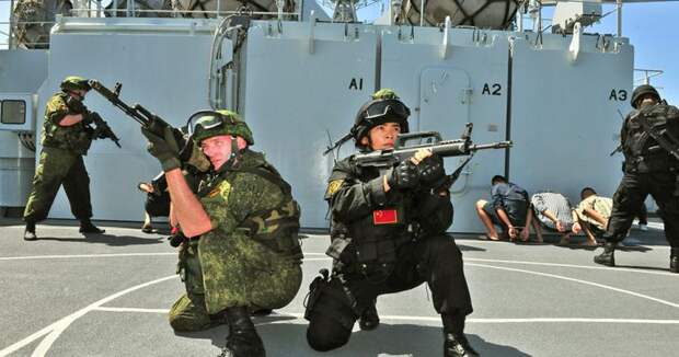 Военные учения России и Китая пройдёт в Южно-Китайском море 