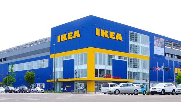 Жители Петербурга выстроились в большие очереди возле закрывающихся магазинов IKEA