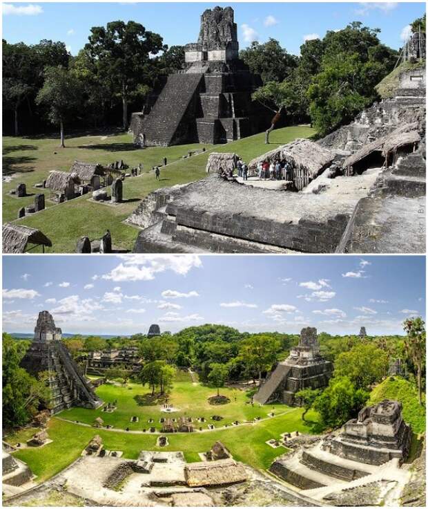 Тикаль – один из важнейших центров цивилизации майя (провинция Эль-Петен, Гватемала). 