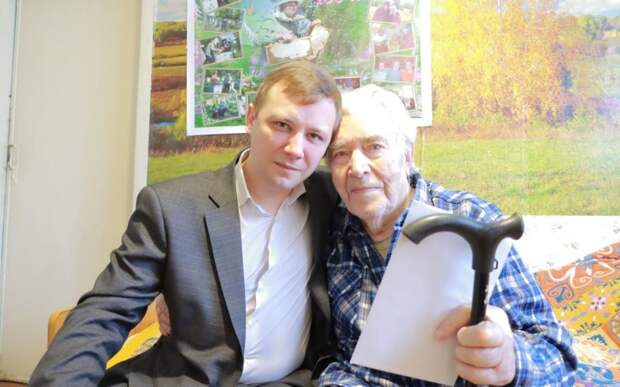 Ветеран Василий Костикин отметил вековой юбилей в Скопине