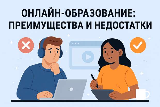 Онлайн-образование: преимущества и недостатки