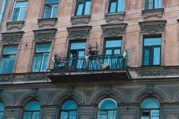 Питерские балконы прекрасны балкон, дизайн, креатив