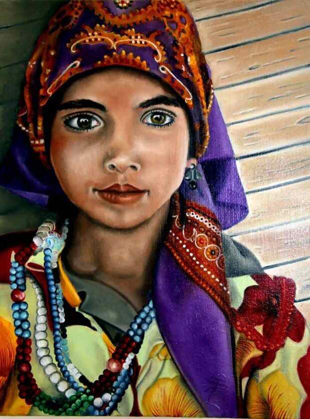 Живые картины. Teresa Palombini